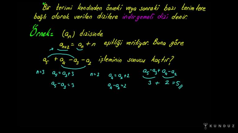 Eşit Dizi ve İndirgemeli Dizi