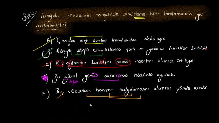 Zincirleme İsim Tamlaması
