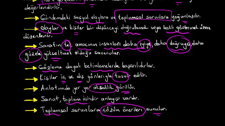 Toplumcu Gerçekçi Romanın Özellikleri