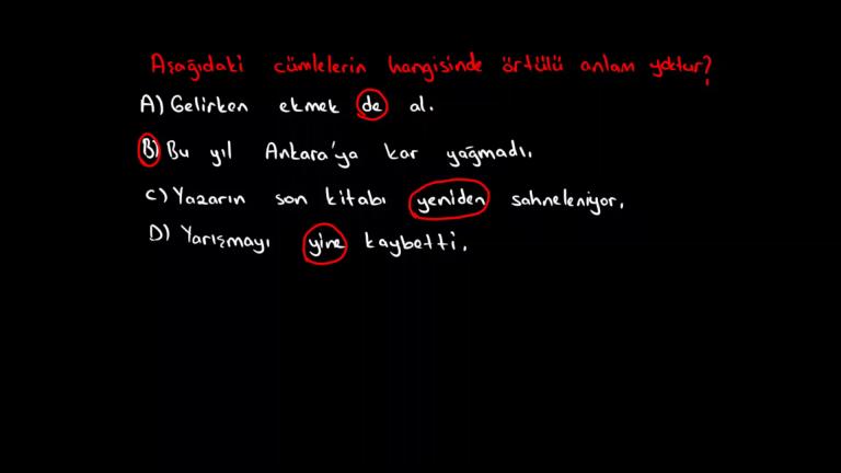 Örtülü Anlam