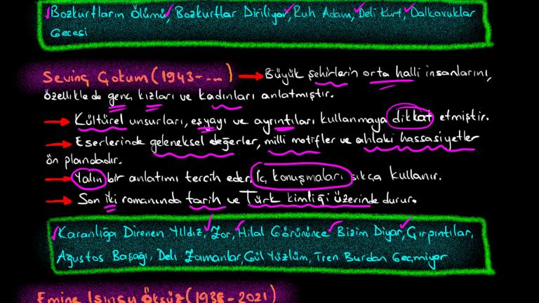 Milli ve Dini Duyarlılıkları Yansıtan Romanın Özellikleri
