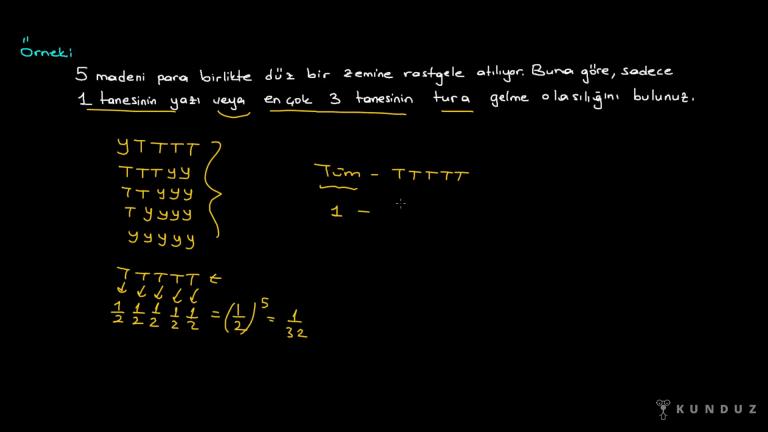 Bileşik Olaylar Bölüm 1