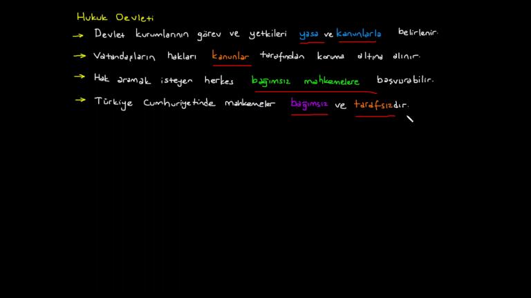 Türkiye Cumhuriyeti'nin Nitelikleri