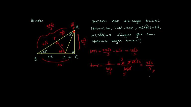 Trigonometrik Fonksiyonlar Yeni Nesil Sorular