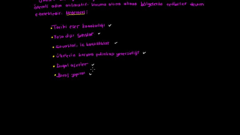 Ortak Mirası Koruma Tedbirleri