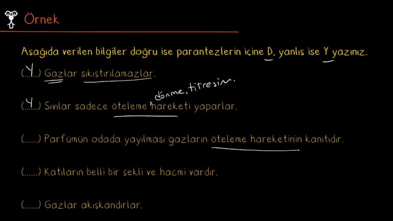 Madde ve Fiziksel Halleri