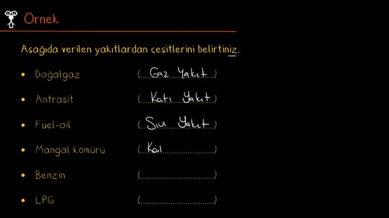 Yakıtlar