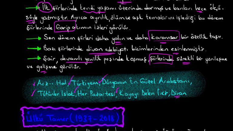 İkinci Yeni Şiiri Temsilcileri (Ece Ayhan, Edip Cansever)