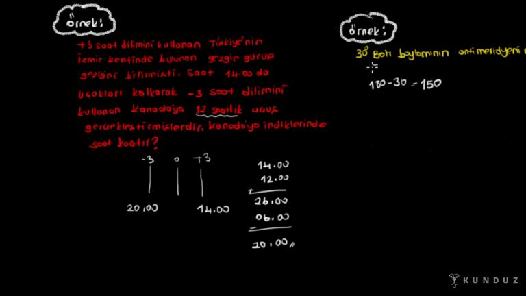 Yerel Saat Hesaplamaları Bölüm 2