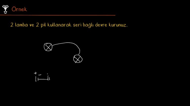Dirençlerin Seri Bağlanması