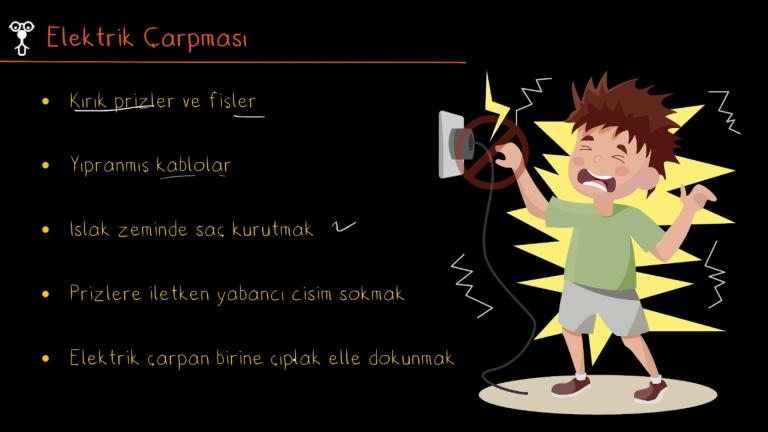 Günlük Hayatta İletkenlik ve Elektrik Çarpması