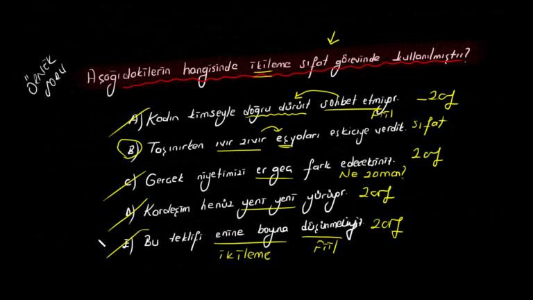 Niteleme Sıfatı