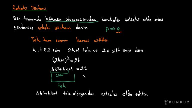 İspat Yöntemleri