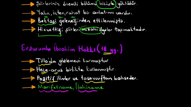 Dini-Tasavvufi Halk Şiiri Sanatçıları
