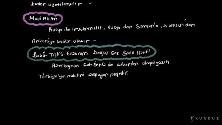 Enerji Güzergahları ve Etkileri