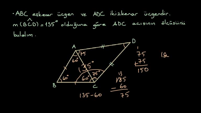 Üçgende Açılar