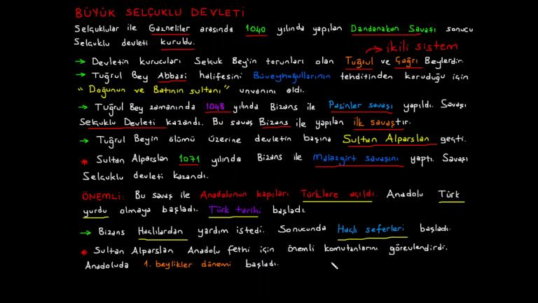 Büyük Selçuklu Devleti