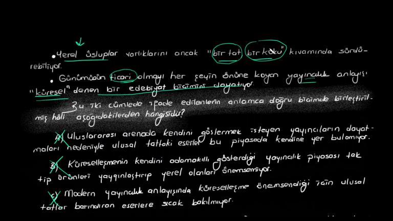 Paragraf Yeni Nesil Sorular