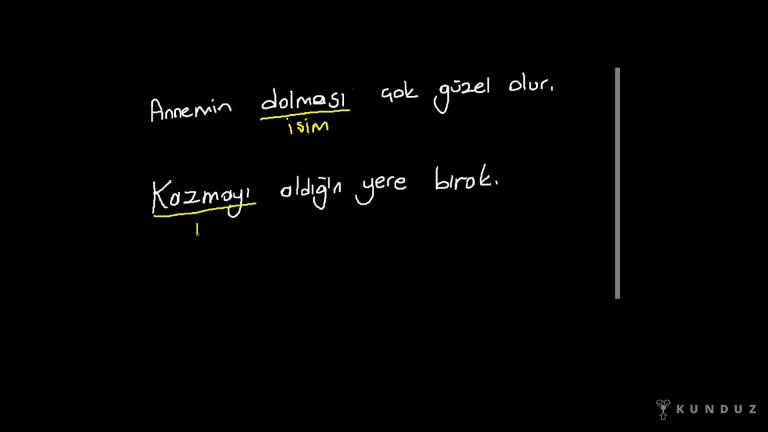 İsim-Fiil