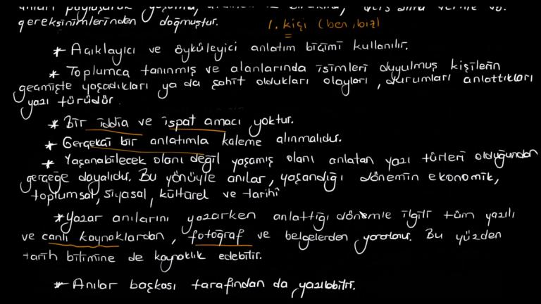 Anı Nedir?