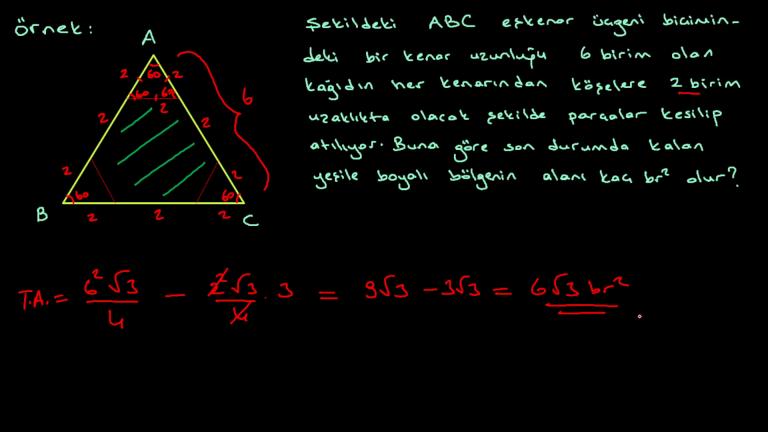 Üçgende Alan Yeni Nesil Sorular