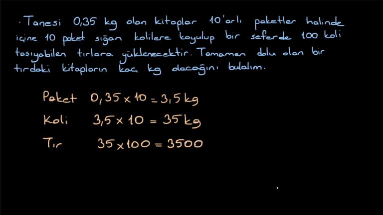 10, 100, 1000 ile Kısa Yoldan Çarpma