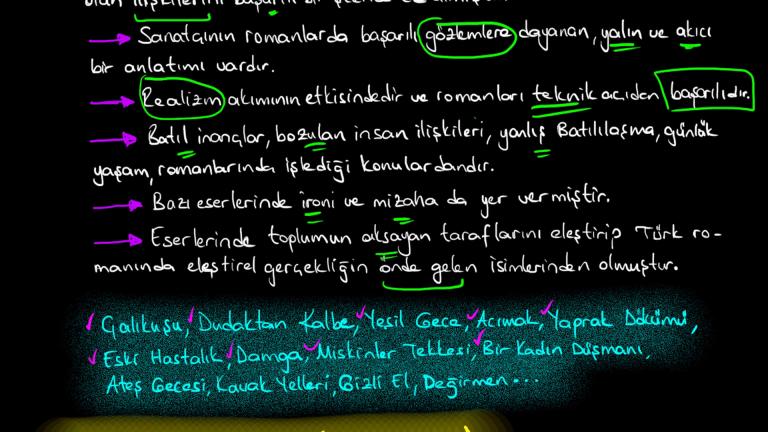 Milli Edebiyat Dönemi Romanı Temsilcileri (Halide Edip Adıvar)