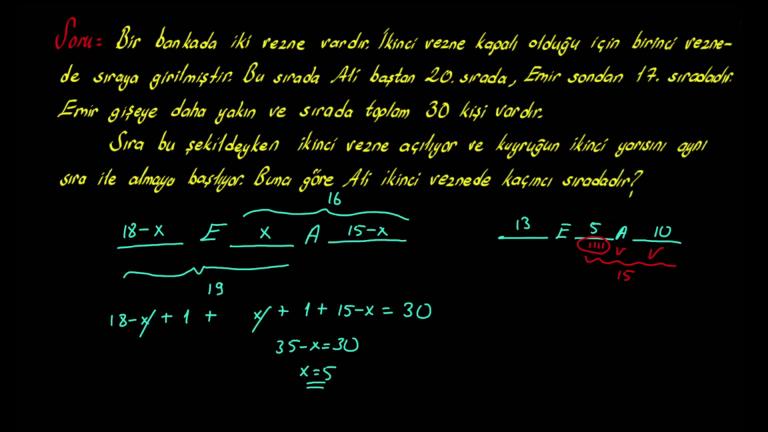 Sayı Problemleri Yeni Nesil Sorular Bölüm 3