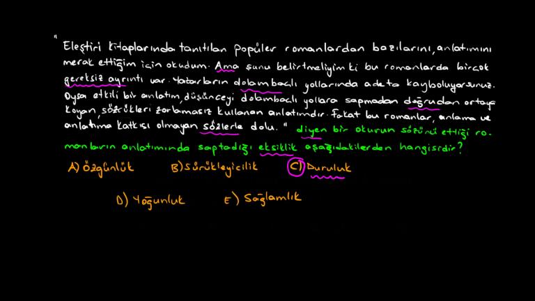 İyi Bir Anlatımda Bulunması Gereken Özellikler Bölüm 2
