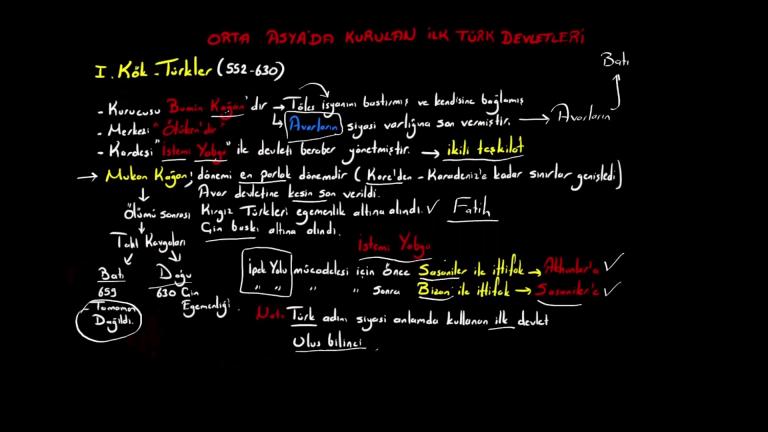 I. Kök Türkler