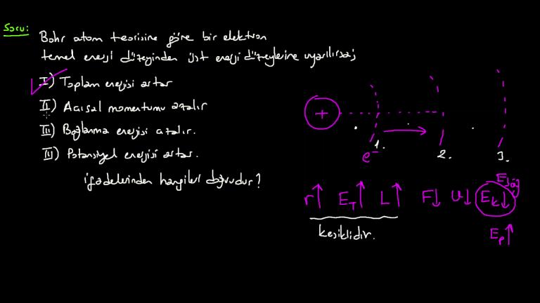 Atom Teorileri Örnek Sorular Bölüm 1