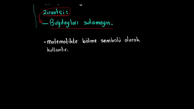 Noktalı Virgül-İki Nokta