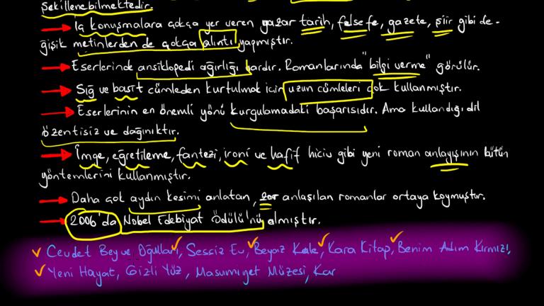Modernist Roman Anlayışıyla Eser Veren Sanatçılar (Bilge Karasu, Orhan Pamuk)