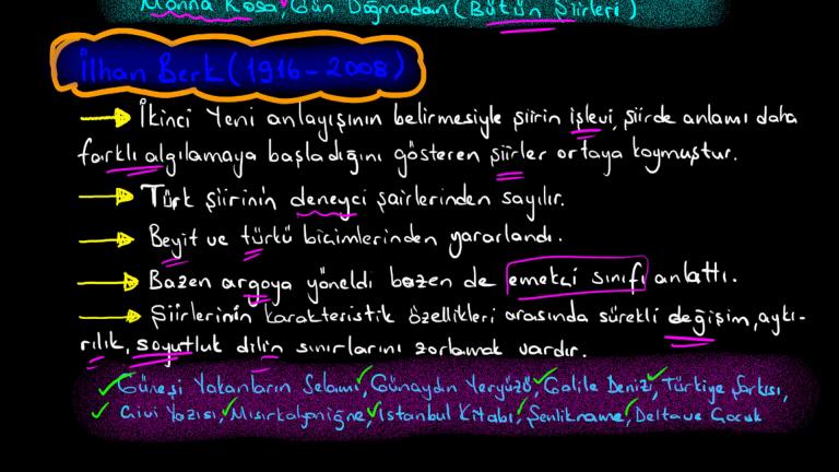 İkinci Yeni Şiiri Temsilcileri (Cemal Süreyya, Sezai Karakoç)