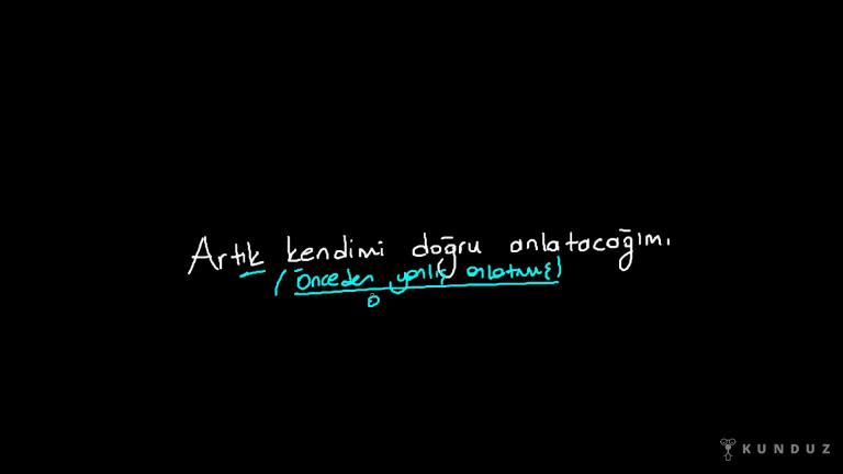 Cümlede Düşüncenin Yönünü Değiştiren İfadeler