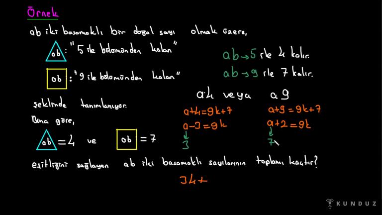 Bölünebilme Kuralları Örnek Sorular Bölüm 2