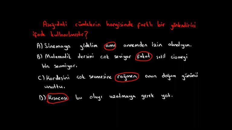 Yönlendirici İfadeler