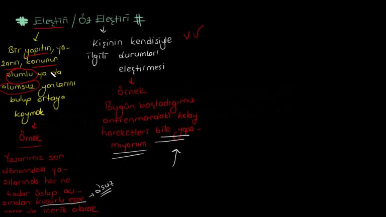 Cümlede Anlam Kavramlar Bölüm 5
