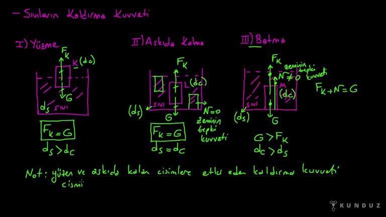 Yüzme Askı ve Batma