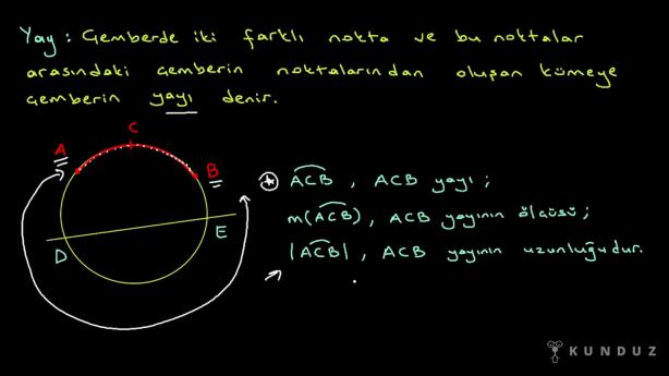 Çemberin Temel Elemanları Bölüm 2