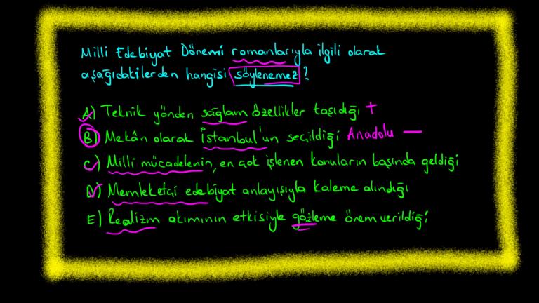 Milli Edebiyat Dönemi Romanı Temsilcileri (Refik Halit Karay)