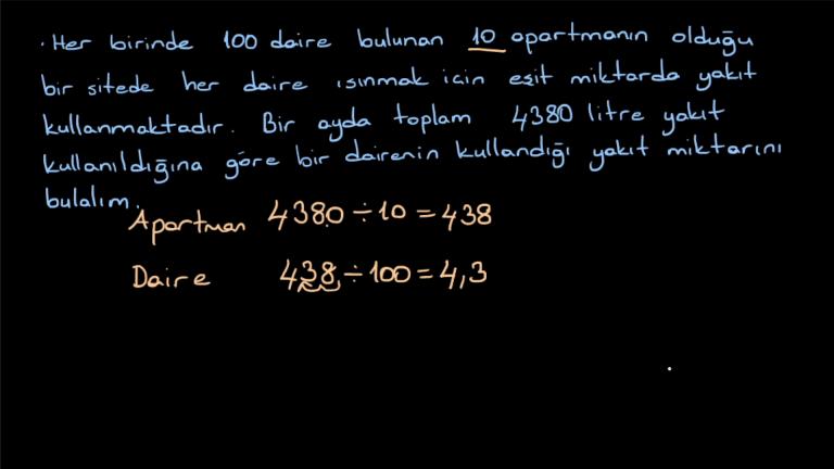 10, 100, 1000 ile Kısa Yoldan Bölme