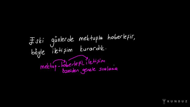 Genel ve Özel Anlamlı Sözcükler