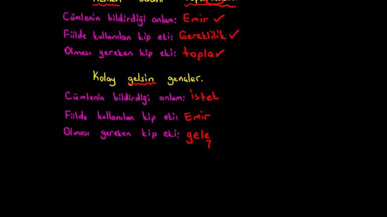 Kişi Ekleri