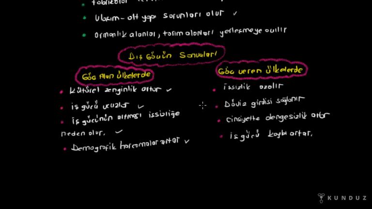 Göçler ve Göçlerin Nedenleri