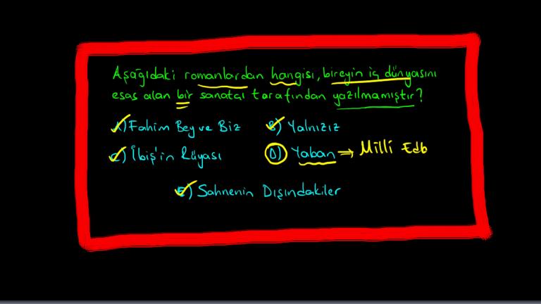 Bireyin İç Dünyasını Esas Alan Yazarlar (Ahmet Hamdi Tanpınar, Halikarnas Balıkçısı)