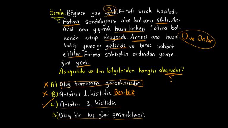 Bakış Açıları ve Anlatım Ağızları