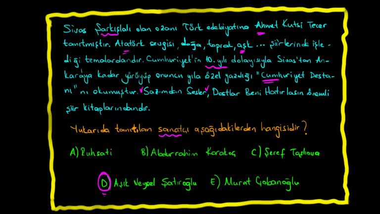 Cumhuriyet Sonrası Halk Şiirinin Temsilcileri (Neşet Ertaş)