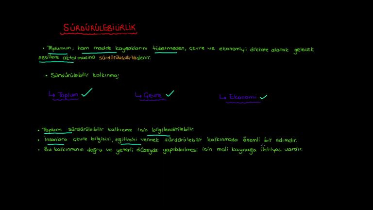 Sürdürülebilirlik