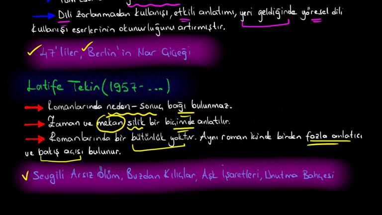Modernist Roman Anlayışıyla Eser Veren Sanatçılar (Yusuf Atılgan, Oğuz Atay)